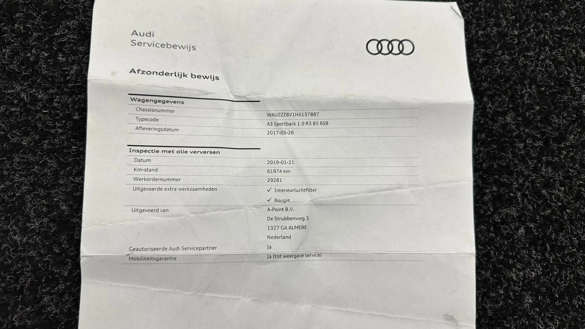 Hoofdafbeelding Audi A3