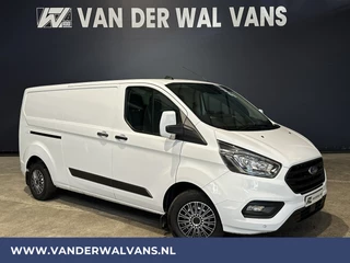 Ford Transit Custom 2.0 TDCI L2H1 Euro6 Airco | Navigatie | Camera | Stoelverwarming | 2800kg trekvermogen cruisecontrol, parkeersensoren, LED, bijrijdersbank, verwarmde voorruit