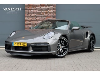 Porsche 911 992 Cabrio 3.8 Turbo S | Keramisch | Vierwielbesturing | Burmester High End | Adaptive Cruise Control | Liftsysteem | Sport Chrono | 18-wegs Memory | PASM | Sportuitlaat |