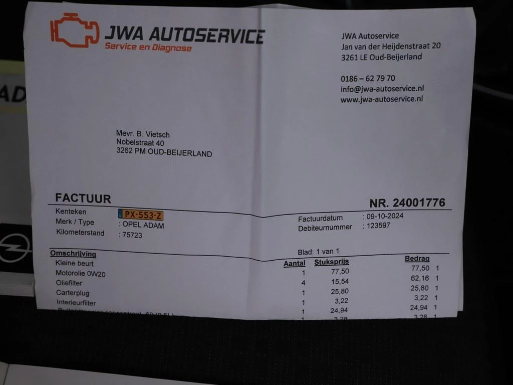 Hoofdafbeelding Opel ADAM