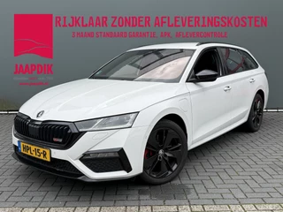 Škoda Octavia Combi BWJ 2022 1.4 245 PK TSI RS iV PHEV Business AUTOMAAT / APPLE CARPLAY / ANDROID AUTO / NAVI / CLIMA / ADAPTIVE CRUISE / HALF LEDER / SPORTSTOELEN / ELEKTRISCHE STOELEN / ELEKTRISCHE ACHTERKLEP / CAMERA / STOELVERW. / STUURVERW. / LMV / PDC