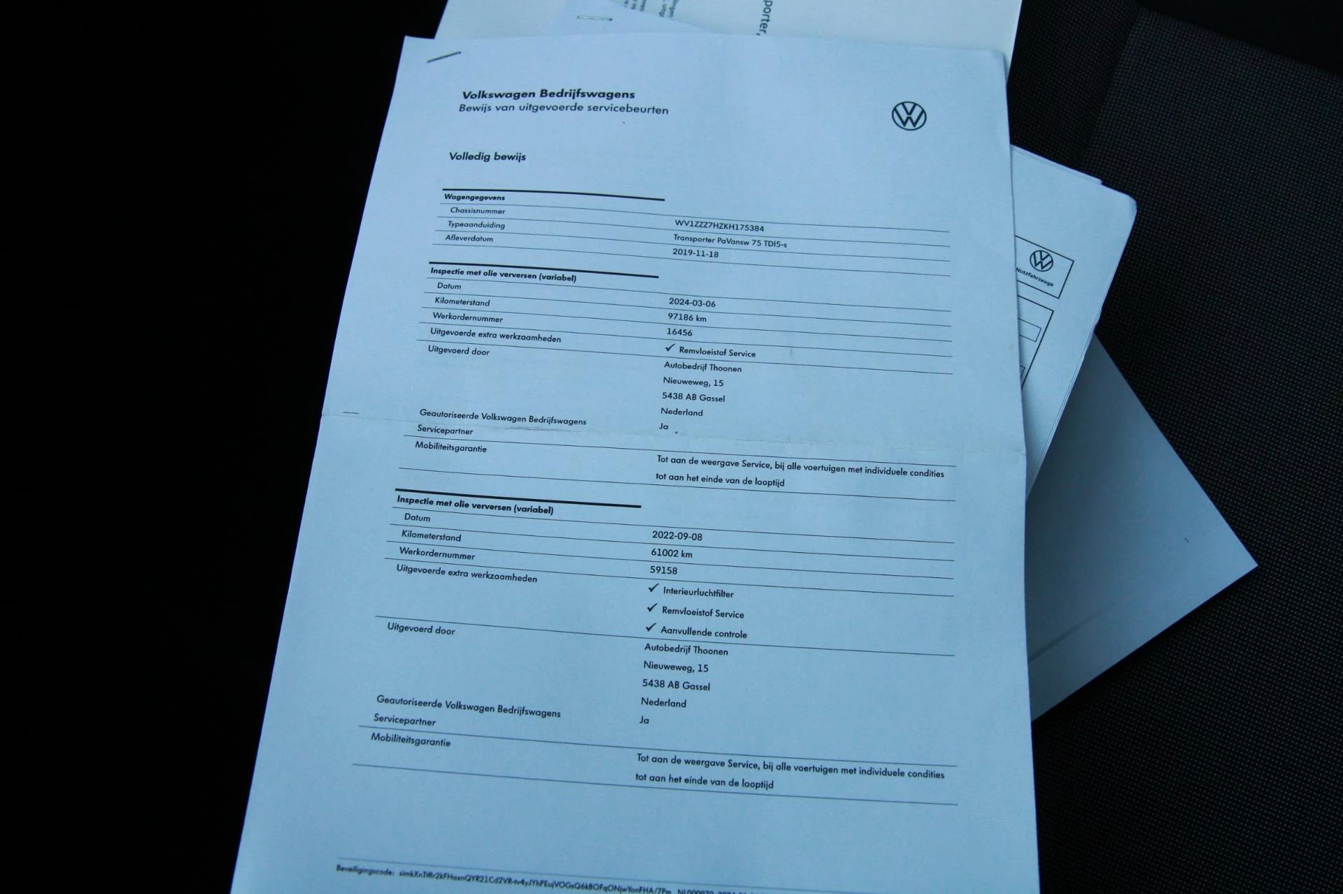 Hoofdafbeelding Volkswagen Transporter