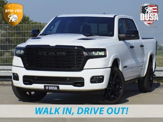 Dodge Ram 1500 | Laramie | Night Edition | 3.0L I6 Hurricane | Crew Cab | 4X4 | BPM VRIJ | Niveau regeling | Passenger Display | Getoonde accessoires zijn verkrijgbaar tegen meerprijs