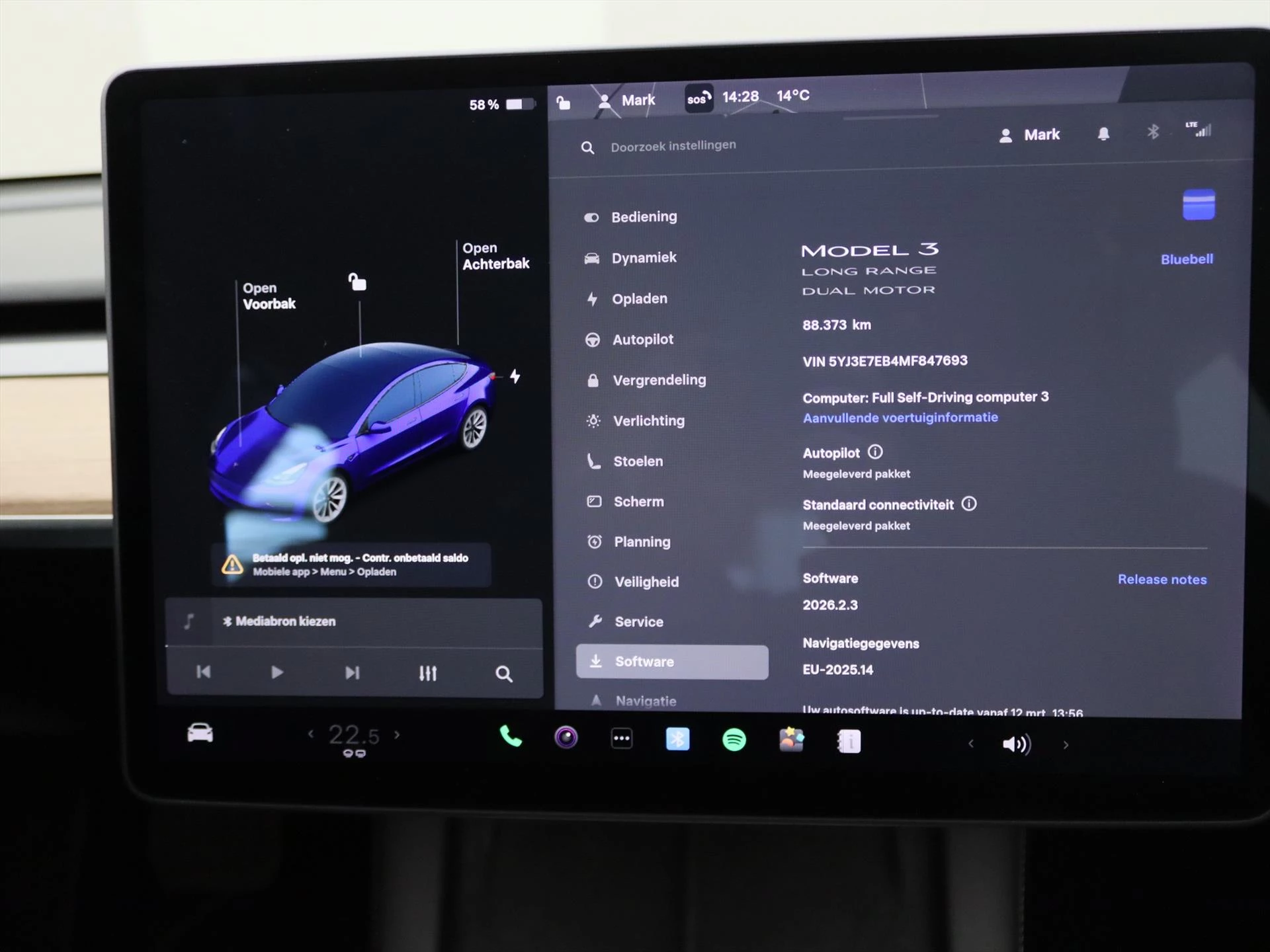 Hoofdafbeelding Tesla Model 3