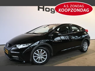 Hoofdafbeelding Honda Civic Honda Civic 2.2D Comfort Clima Navigatie Lichtmetaal Goed Onderhouden! Inruil Mogelijk!