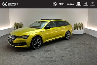Skoda Superb Combi 1.4 TSI 218pk DSG iV Sportline Business | Panoramadak, Trekhaak Zwenkbaar, 360 Graden Camera |