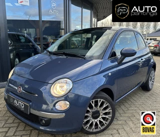 Fiat 500 0.9 TwinAir Lounge | AUTOMAAT | Pano | Airco | Parkeersensoren |