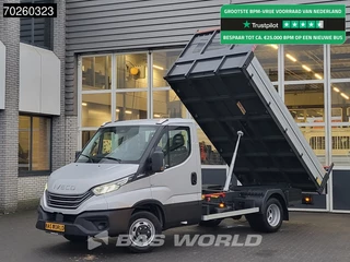 Iveco Daily 35C21 3.0L 210PK Automaat Kipper 2025 model ACC Airco CarPlay Tipper Benne Kieper Airco