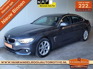 BMW 4-serie Gran Coupé 418i High Executive aut., leer, sportst., clima, zwarte hemel