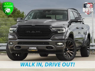 Dodge Ram 1500 5.7 V8 4x4 Crew Cab Limited | Split Tailgate | RAMBAR | Back Flip | Fenders | 22 inch Fuel offroads Nieuw binnen!