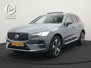 Hoofdafbeelding Volvo XC60 Volvo XC60 T6 AWD Plus Bright Plug In Hybrid Thunder Grey 340pk Long Range PHEV | Panodak | Tailored Wool Sportstoelen Memory | Adaptive Cruise | Google Assistant | Pilot Assist | Harman Kardon | 360 Camera | Stoel & Stuurverwarming |