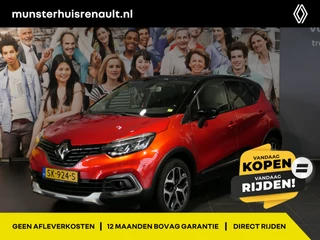 Renault Captur 0.9 TCe Intens - Dodehoek, Trekhaak, Camera, Clima, Sensoren Rondom