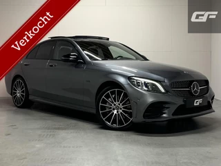 Mercedes C-klasse 300e 4MATIC AMG Pano Burmester 360° Luchtvering