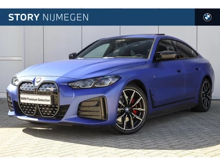 BMW i4 M50 High Executive / Schuif-kanteldak / Laserlight / M sportstoelen / M Adaptief onderstel / Comfort Access / Parking Assistant Plus / Stuurverwarming