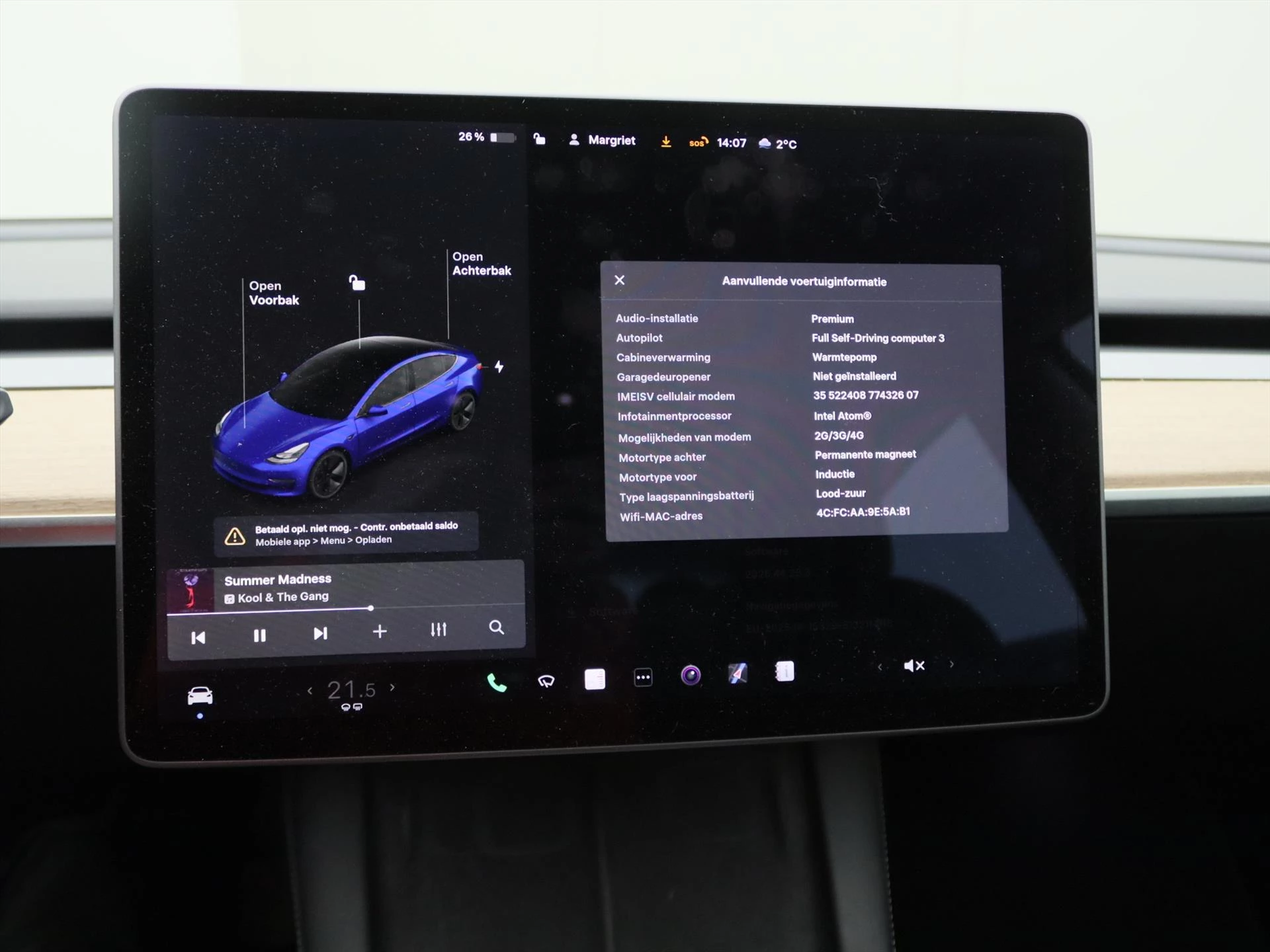 Hoofdafbeelding Tesla Model 3