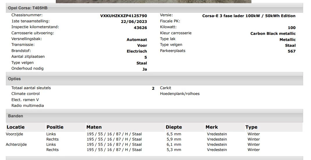 Hoofdafbeelding Opel Corsa-e