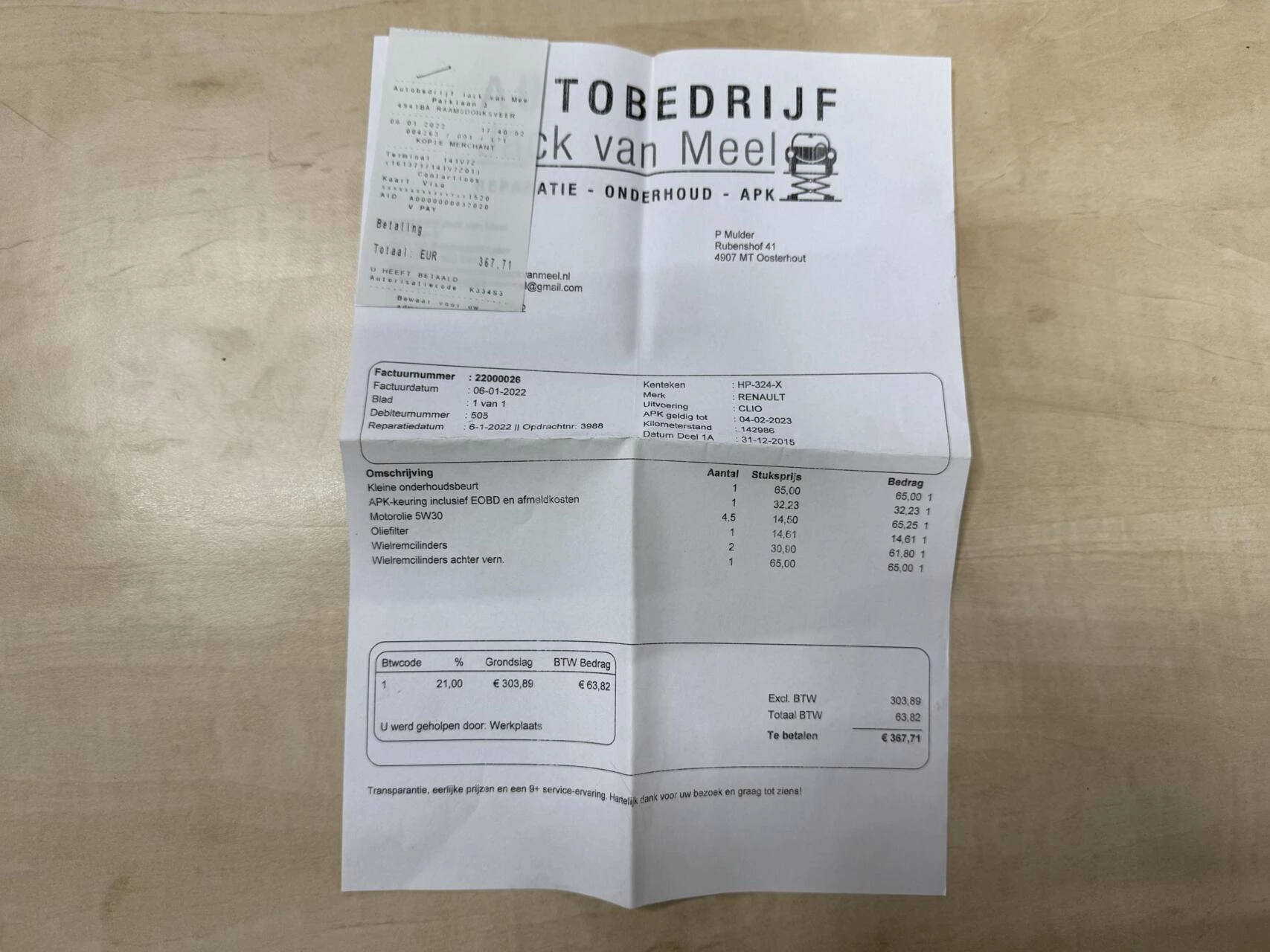 Hoofdafbeelding Renault Clio