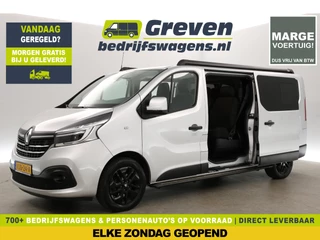 Renault Trafic 2.0 dCi T29 L2H1 | MARGE! | 170PK | DC | 6-Zits | Airco | Camera | Cruise | Carplay | Parkeersens. | Trekhaak