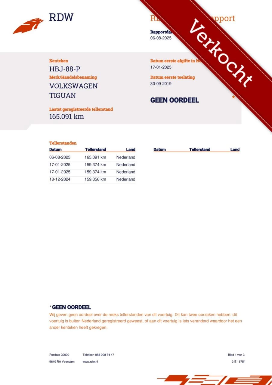 Hoofdafbeelding Volkswagen Tiguan