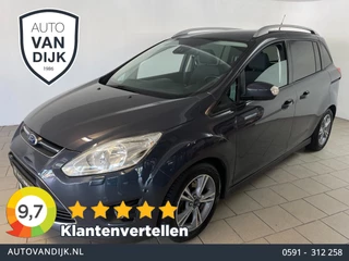 Hoofdafbeelding Ford Grand C-Max Ford Grand C-Max 1.0 Edition 7p. AIRCO CRUISE MULTI STUUR TREKHAAK VELGEN SCHUIFDEUR ELEK RAMEN ZEER NETTE AUTO