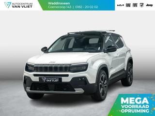 Hoofdafbeelding Jeep Avenger Jeep Avenger Summit 54 kWh | Uit voorraad leverbaar | 17%  Bijtelling | Schuif/Kanteldak | Leder&Winter Pack | Warmtepomp | Info&Convenience Pack | Full Operational Lease € 599,-