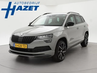 Skoda Karoq 1.5 TSI ACT 150 PK DSG SPORTLINE + CANTON AUDIO | STEEL GREY | CAMERA | 19 INCH | VIRTUAL | SFEER