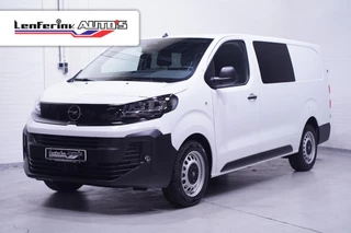 Opel Vivaro 120 pk Dubbel Cabine L3 BPM Vrij, Navi Cruise Control, Laadruimte Pakket, PDC achter, Apple Carplay, 6-Zits