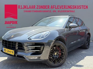 Hoofdafbeelding Porsche Macan Porsche Macan BWJ 2016 3.6 Turbo 400 PK AKRAPOVIC / CARBON PAKKET / SCHUIF PANO / MEMORY STOEL / BOSE / LEDER / STOELVERW. + VENT. / NAVI / CLIMA / CRUISE / FULL LED /
