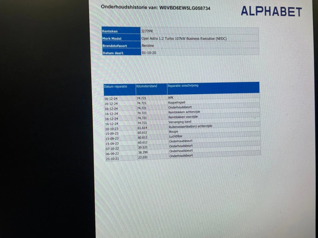 Hoofdafbeelding Opel Astra