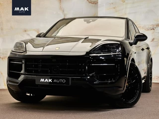 Porsche Cayenne Coupé 3.0 E-Hybrid, NL auto, 1e eig, SportDesign, 21", luchtv., Bose, surround view, memory, stl.ventilatie, ACC, privacy