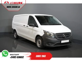 Mercedes-Benz Vito 114 CDI Aut. L3 343 XL EURO6 BPM VRIJ! Standverw./ Stoelverw./ Cruise/ Camera/ Airco