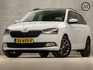 Hoofdafbeelding Škoda Fabia Škoda Fabia Combi 1.0 Luxury (PANORAMADAK, APPLE CARPLAY, CLIMATE, PARKEERSENSOREN, SPORTSTOELEN, LED KOPLAMPEN, GETINT GLAS, LM VELGEN, CRUISE, NIEUWSTAAT)