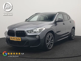 BMW X2 sDrive18i M Sport 140pk Dealer O.H. | Camera | Lederen Sportstoelen Verwarmd | Led Koplampen | Sfeerverlichting | Standkachel | Navigatie | DAB | 19''L.M. |
