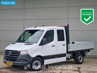 Mercedes Sprinter 317 CDI Automaat Open laadbak 3500kg trekhaak Dubbel Cabine Airco Pickup Pritsche 2m3 Airco Dubbel cabine Trekhaak