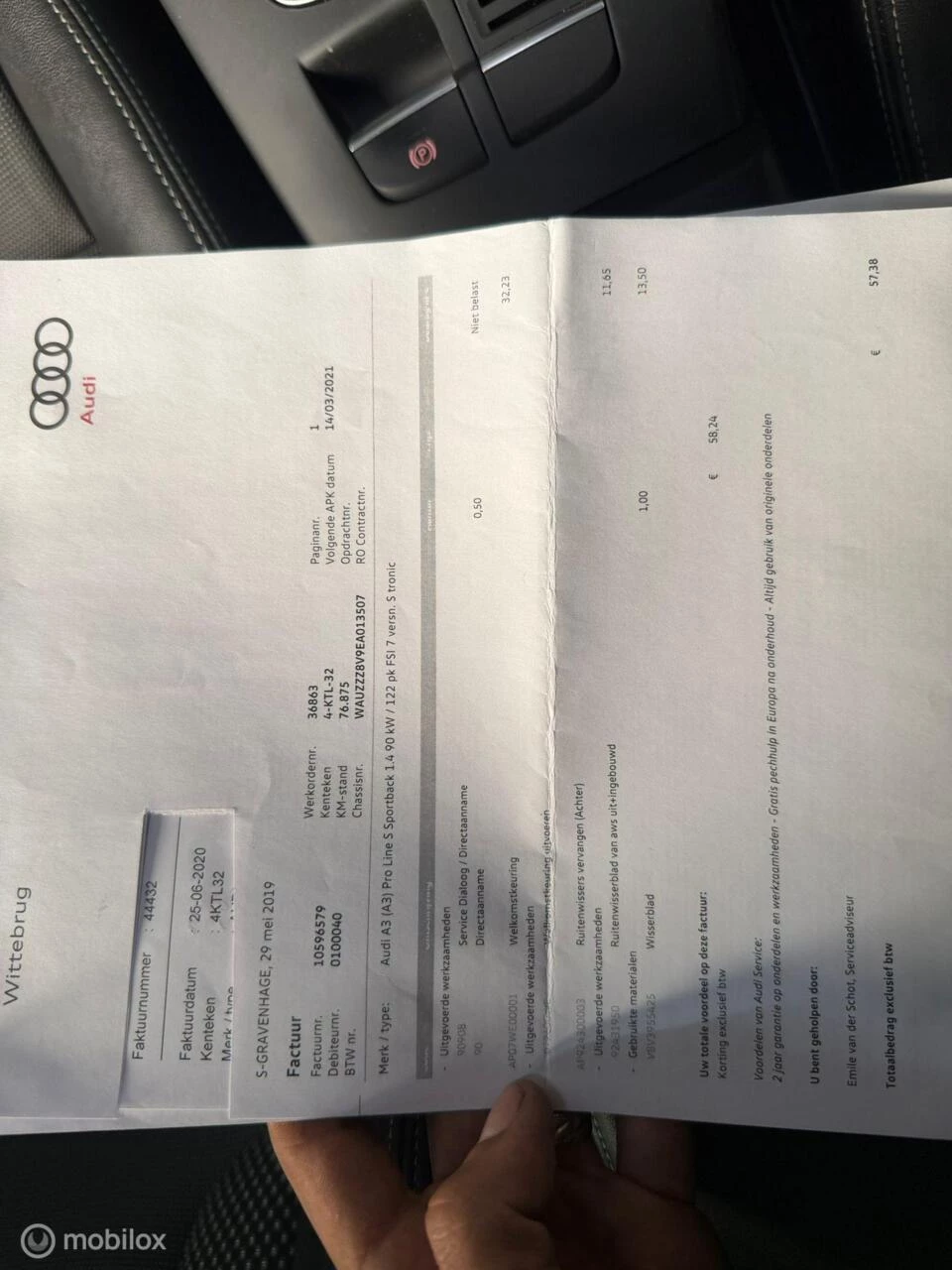 Hoofdafbeelding Audi A3