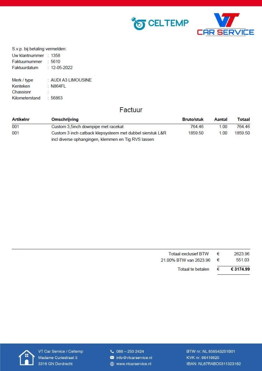 Hoofdafbeelding Audi A3