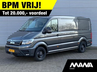 Hoofdafbeelding MAN TGE MAN TGE 35 2.0 L3H2 3.180 177pk Automaat Climatronic Navi LED Camera ACC CarPlay Leder-Stuur/Stoel Verwarmde-Voorruit/Stoel Trekhaak Dodehoek Elektronische-Handrem Bijrijdersbank