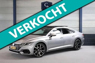 Volkswagen Arteon 2.0 TSI 3x R-line LED/VIRTUAL/PANO/LEER+S.VERWARMING+MEMORY/KEYLESS/20"/CAM/LINE/ACC/ECC/12 MDN GARANTIE!