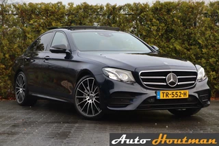 Mercedes E-klasse 200 AMG Premium Burmeister|Wide screen|Panodak|Leder|Memory seats|Camera|Car play|Head up display|E. Trhk|Ambient verlichting