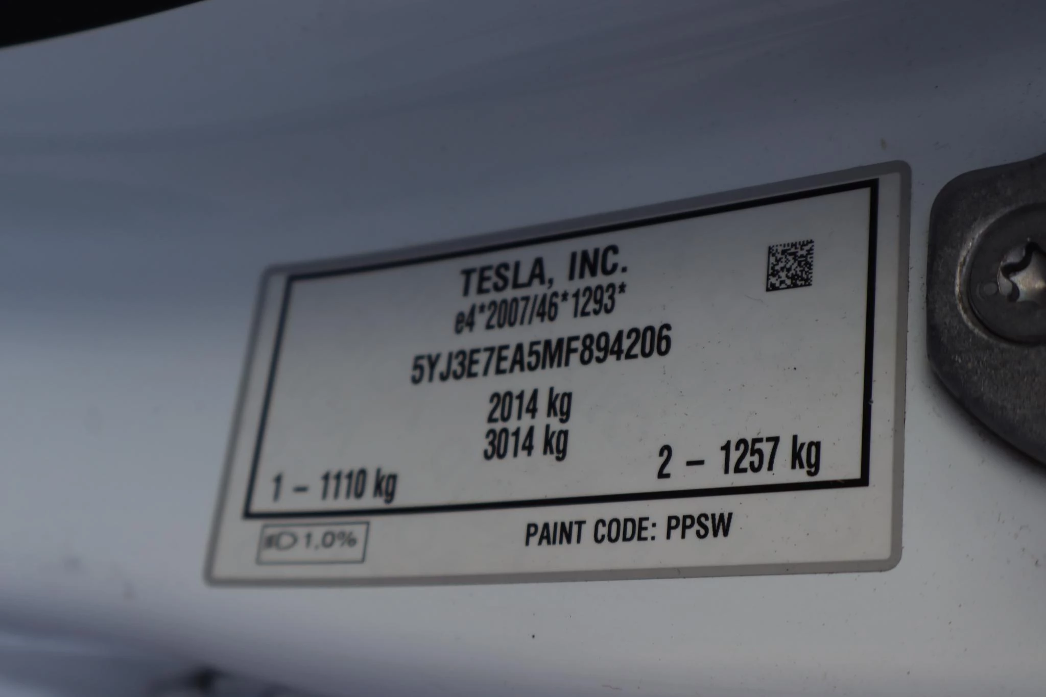 Hoofdafbeelding Tesla Model 3