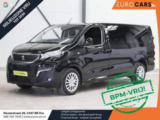 Peugeot Expert 2.0 BlueHDI Long Premium Dubbele Cabine Automaat Pack Look Navigatie Airco Bluetooth Parkeer sensoren Cruise Control Trekhaak *