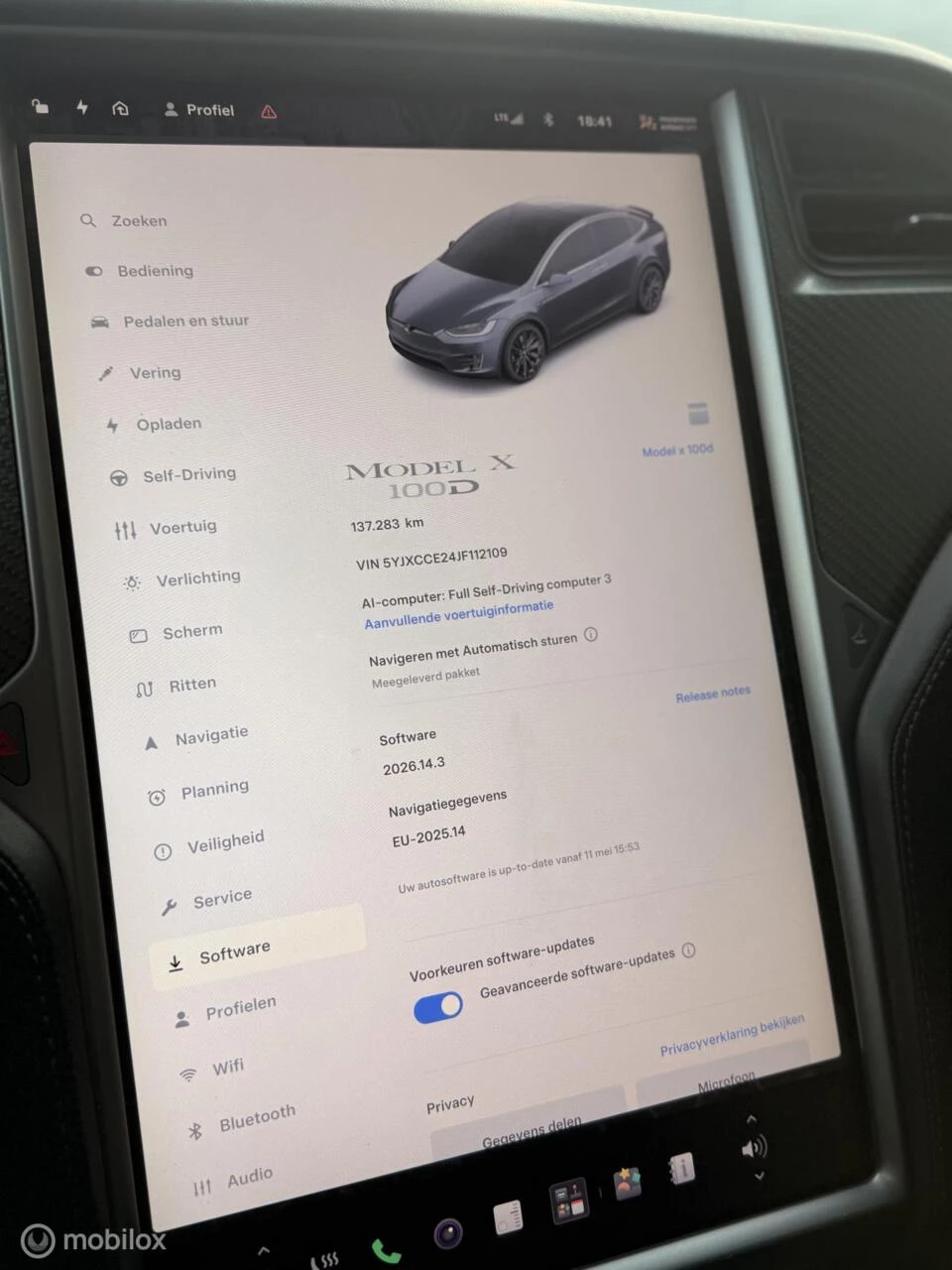 Hoofdafbeelding Tesla Model X