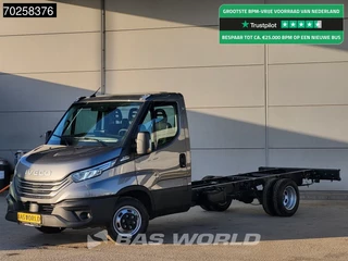 Iveco Daily 35C21 Automaat 410WB Chassis Cabine LED Navi ACC Fahrgestell Airco