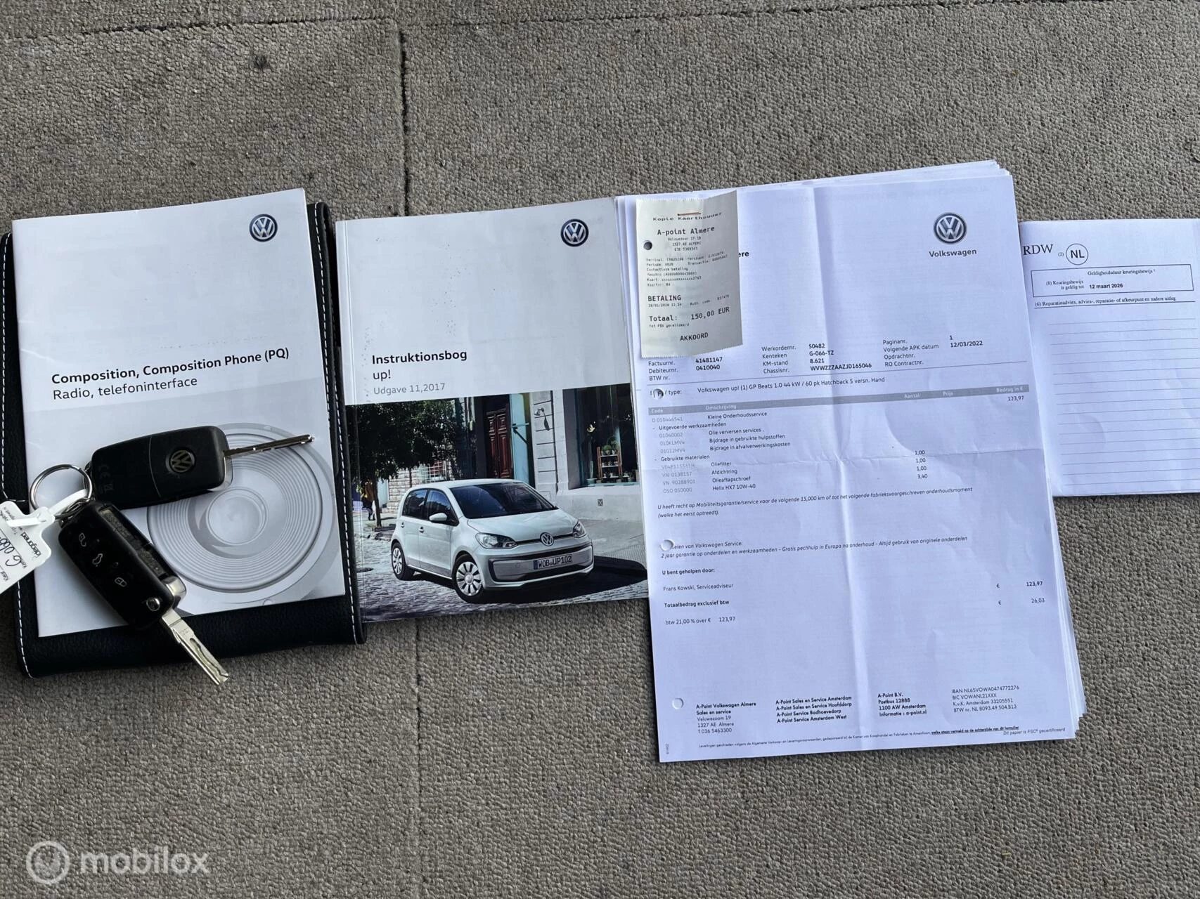 Hoofdafbeelding Volkswagen up!