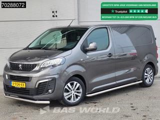 Hoofdafbeelding Peugeot Expert Peugeot Expert 180PK Automaat L2H1 Navi Airco Cruise Camera Parkeersensoren Euro6 APK 12-2025 L2 6m3 Airco Cruise control