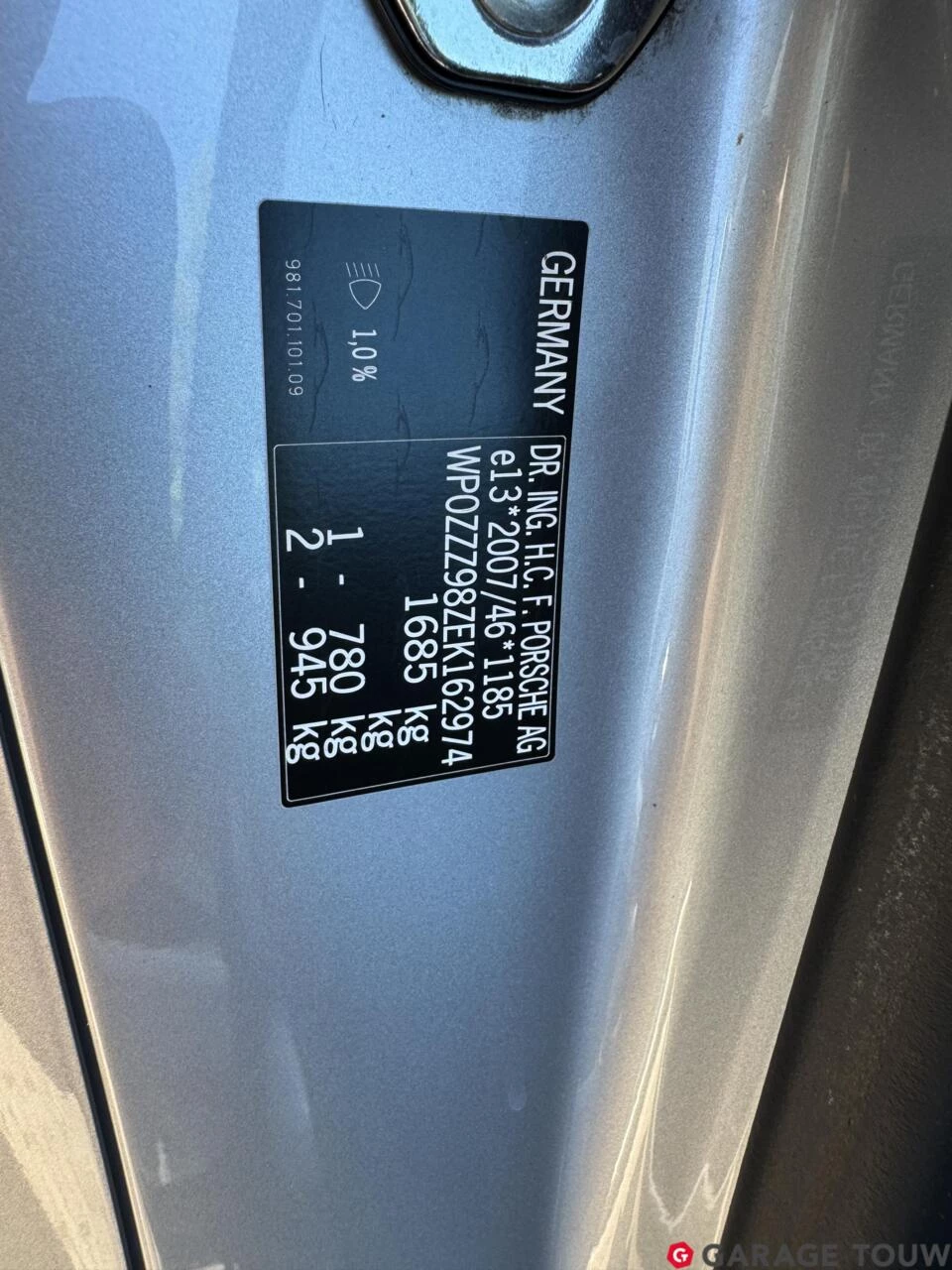 Hoofdafbeelding Porsche Cayman