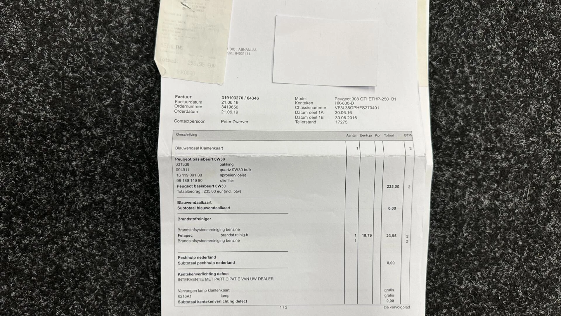 Hoofdafbeelding Peugeot 308