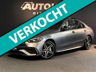 Mercedes-Benz C-klasse 300 e AMG Line Limousine MagnoMatt/ Pano/ Massage/ 360 Camera/ Trekhaak/ ACC/ Ambientlight