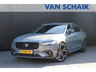 Volvo S90 2.0 B5 Ultimate Dark ( NW PRIJS: 76K) | LEDER | MEMORY | STOEL/STUURVERW. | H&K | HEAD-UP | SCHUIFDAK | 360° CAMERA | NAVI | CRUISE |