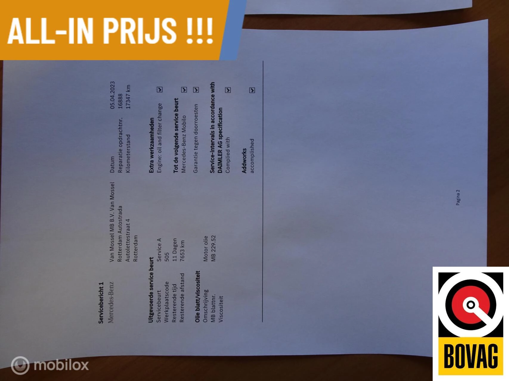 Hoofdafbeelding Mercedes-Benz B-Klasse